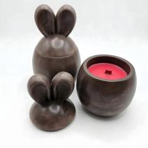 Choco Crumb Kaars - Bruin / Kers, Amandel