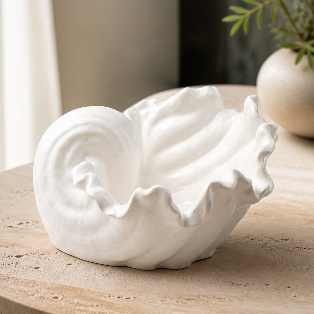 Designkom Schelp - Wit